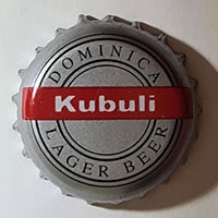 Пивная пробка Dominika Lager Beer Kubuli из Доминиканы
