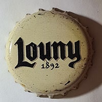 Пивная пробка Louny 1892 из Чехии