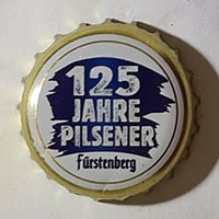 Пивная пробка Furstenberg 125 Jahre из Германии