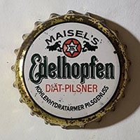 Пивная пробка Maisel's Edelhopfen Diat-Pilsner Kohlenhydratarmer Pilsgenuss Maisel's Brau Bayreuth из Германии