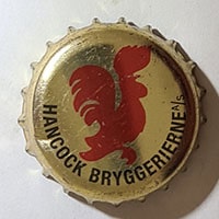 Пивная пробка Hancock Bryggerierne из Дании