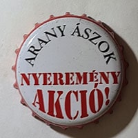 Пивная пробка Arany Aszok Nyeremeny Akcio! из Венгрии