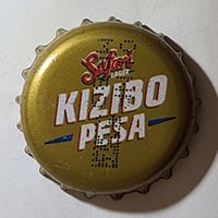 Пивная пробка Safari lager Kizibo Pesa из Танзании
