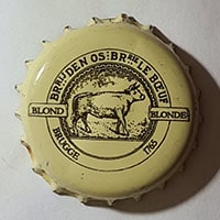 Пивная пробка Blond Blonde Brugge 1765 из Бельгии