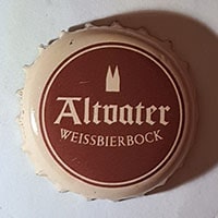 Пивная пробка Altvater Weissbierbock из Германии