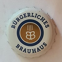 Пивная пробка Burgerliches Brauhaus из Германии