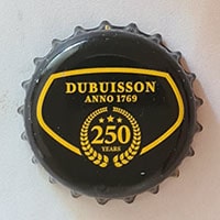 Пивная пробка Dubuisson Anno 1769 250 Years из Бельгии