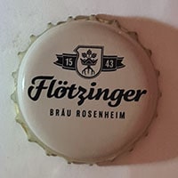 Пивная пробка Flotzinger Brau Rosenheim 1543 из Германии