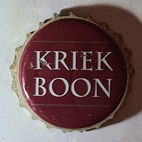 Пивная пробка Kriek Boon из Бельгии