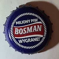 Пивная пробка Miliony piw Bosman Wygrane! из Польши