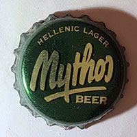 Пивная пробка Mythos Beer Hellenic Lager из Греции