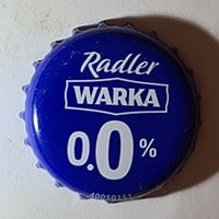 Пивная пробка Radler Warka 0,0% из Польши