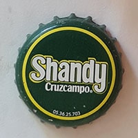 Пивная пробка Shandy Cruzcampo из Испании