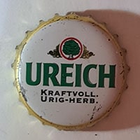 Пивная пробка Ureich Kraftvoll. Urig-Herb из Германии
