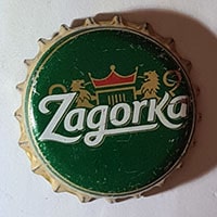 Пивная пробка Zagorka из Болгарии