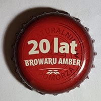 Пивная пробка 20 Lat Browaru Amber из Польши