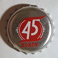 Пивная пробка 45 Rokov из Словакии