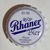 Пивная пробка Rhaner Bier из Германии