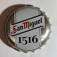 Пивная пробка San Miguel 1516 из Испании