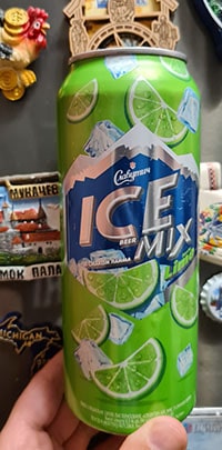 Славутич Ice Beer Mix Lime от Carlsberg Ukraine