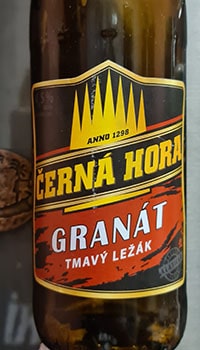 Granat Tmavy Lezak by Pivovar Cerna Hora
