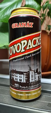 Novopacke pivo Granat by Pivovar Nova Paka