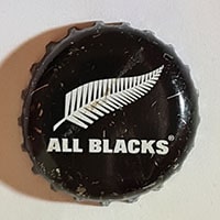 Пивная пробка All Blacks из Новой Зеландии