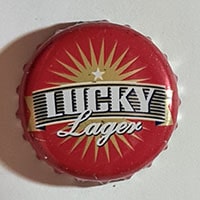 Пивная пробка Lucky Lager из Канады