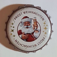Пивная пробка Prost Weihnachten Prost Weihnachten Warsteiner из Германии