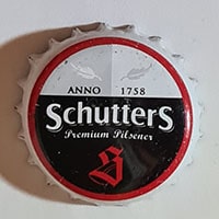 Пивная пробка Schutters Premium Pilsener Anno 1758 из Нидерландов