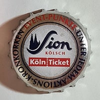 Пивная пробка Sion Kolsch Koln Ticket Event-Punkte Unter Jedem Aktions-Kronkorken из Германии