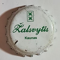 Пивная пробка Zalsvytis Kaunas из Литвы