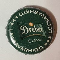 Пивная пробка Dreher Classic Lecsavarhato из Венгрии