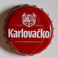 Пивная пробка Karlovaсka Pivovara из Хорватии