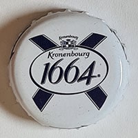 Пивная пробка Kronenbourg Brewery 1664 из Франции