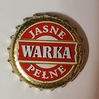 Пивная пробка Warka Jasne Pelne из Польши