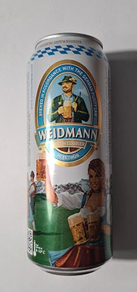 Weidmann Hefeweissbier by Weidmann Bier