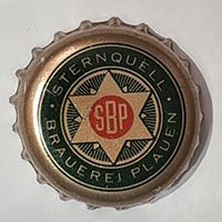 Пивна корка Sternquell Brauerei Plauen з Німеччини