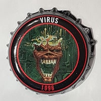 Пивна корка Virus 1996 з Англії