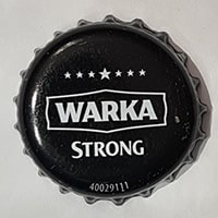 Пивна Корка Warka Strong з Польщі