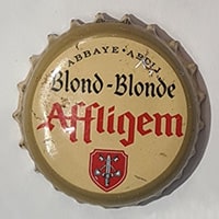 Пивна корка Affligem Blond з Бельгії