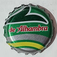 Пивна корка de Alhambra з Іспанії