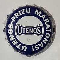 Пивна корка Utenos Prizu Maratonas! з Литви