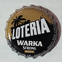 Пивна корка Warka Strong Loteria з Польщі