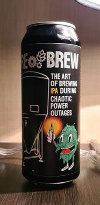 The Art of Brewing IPA During Chaotic Power Outages