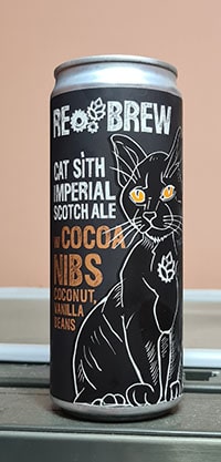 Cat Sith Imperial Scotch Ale w/ Cocoa Nibs, Coconut, Vanilla Beans