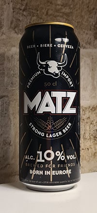 Matz Strong Lager 10%