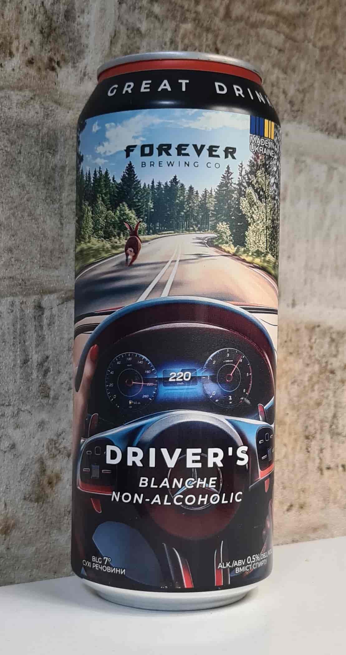 Forever Brewing Driver's Blanche