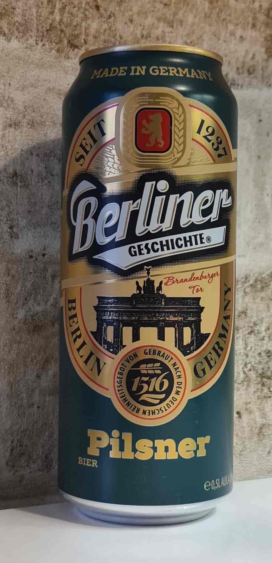 Berliner Geschichte Pilsner