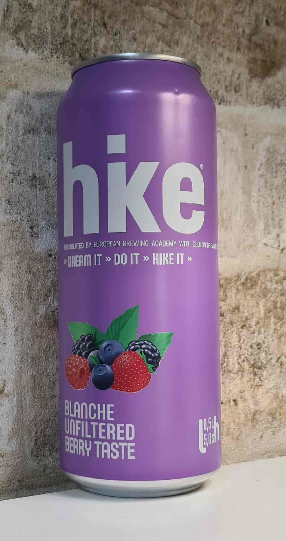 Hike Blanche Unfiltered Berry Taste